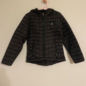 Reebok Black Quilted Jacket